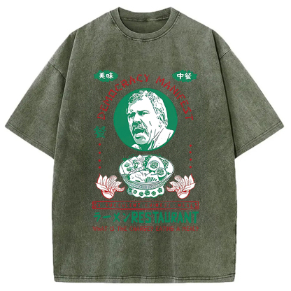 Delicious Chinese Food Washed T-Shirt