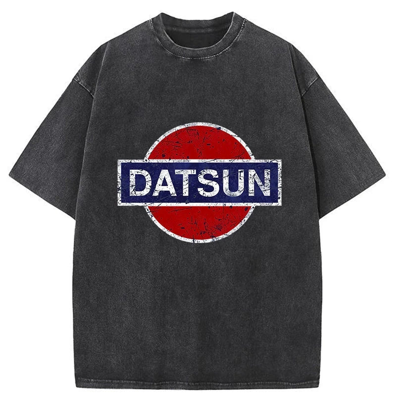 Datsun Vintage Car Washed T-Shirt