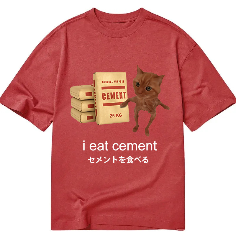 I Eat Cement Meme Classic T-Shirt