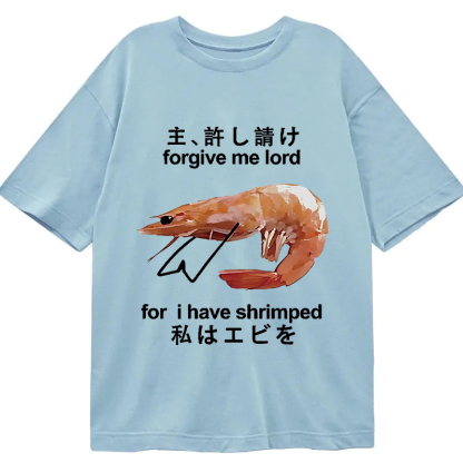 Retreating Shrimp Classic T-Shirt