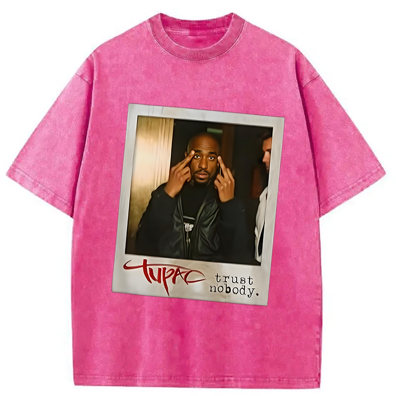 TUPAC SHAKUR Trust Nobody Washed T-Shirt