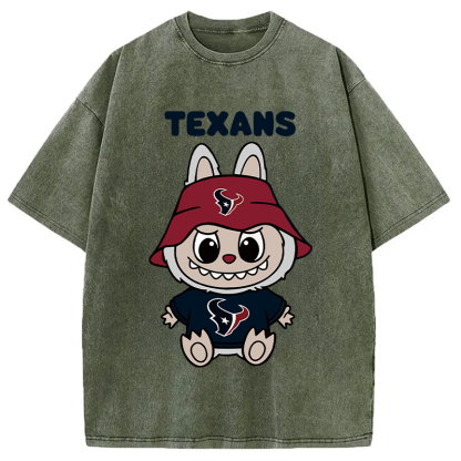 Labubu Doll Monster Washed T-Shirt