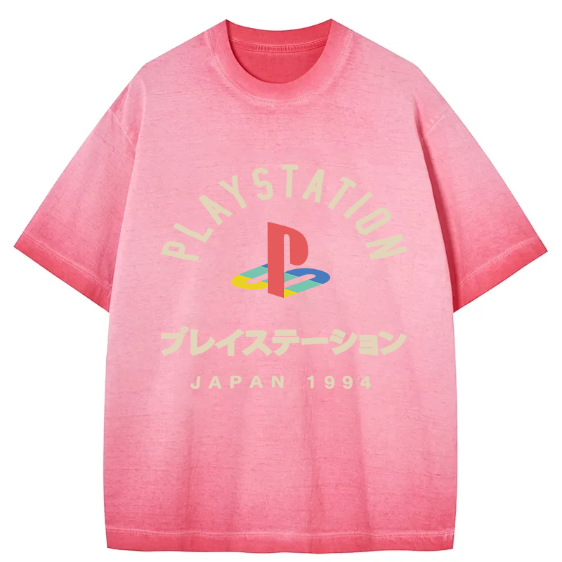 PlayStation Japan Gradient Washed T-Shirt