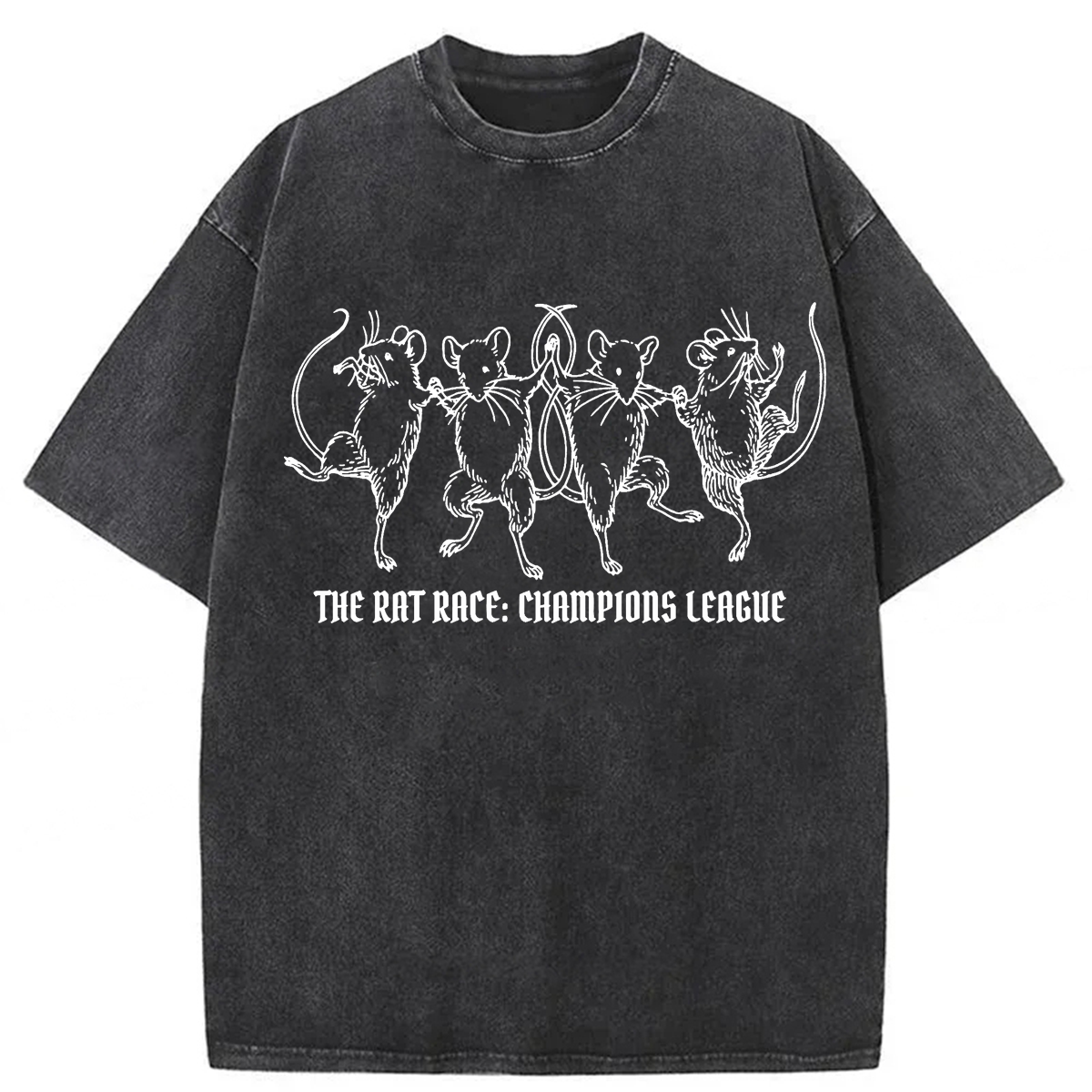 Tokyoviva Dancing Rats Washed T-shirt