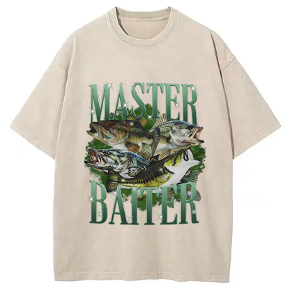 Master Baiter Retro Washed T-Shirt