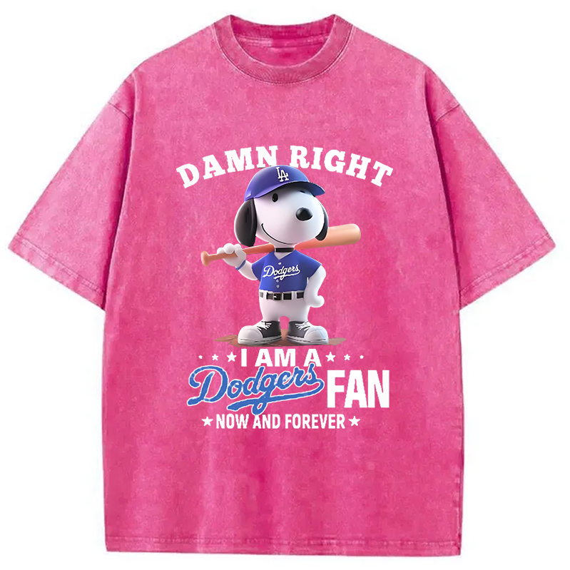 Dodgers Baseball Vintage Washed T-Shirt