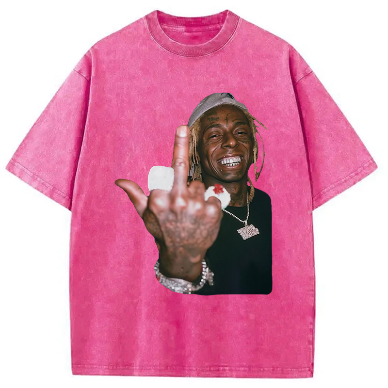 North America Tour Lil Wayne Washed T-Shirt