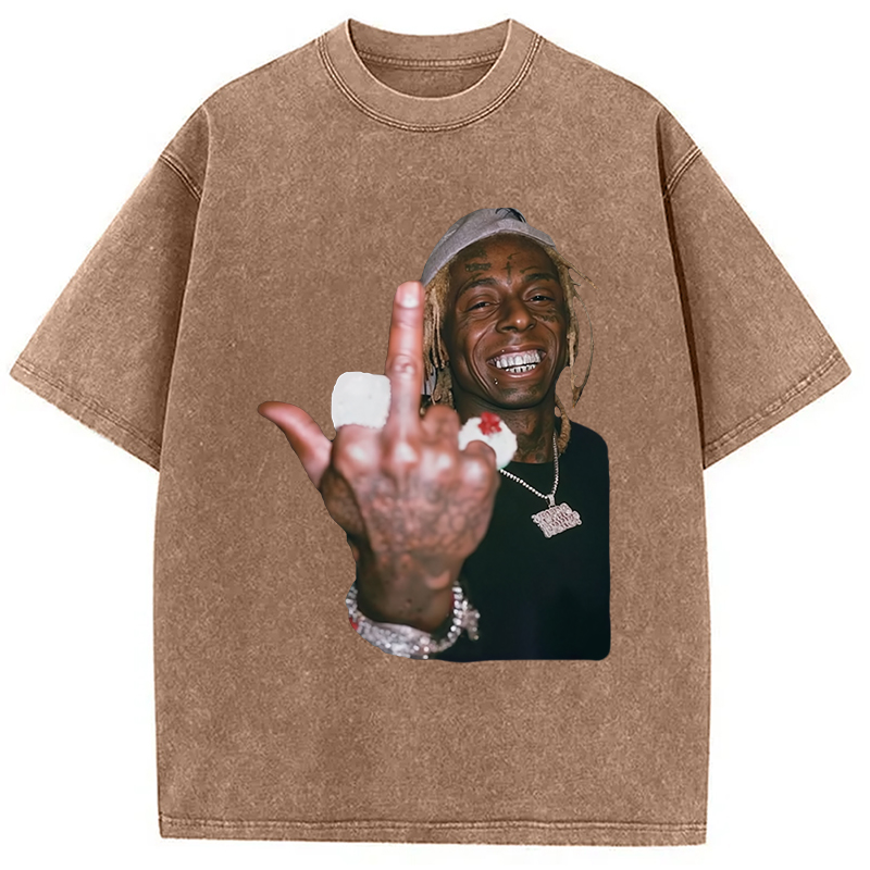 North America Tour Lil Wayne Washed T-Shirt