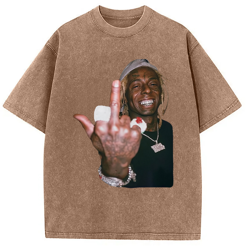 North America Tour Lil Wayne Washed T-Shirt