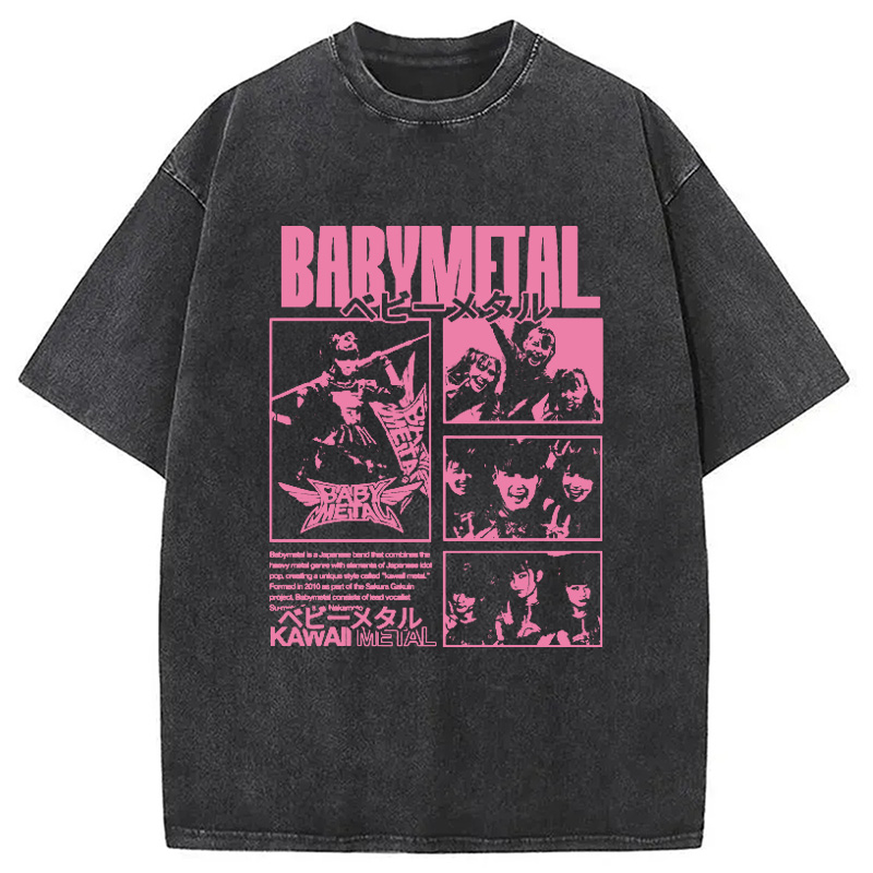BABYMETAL Merch Washed T-Shirt