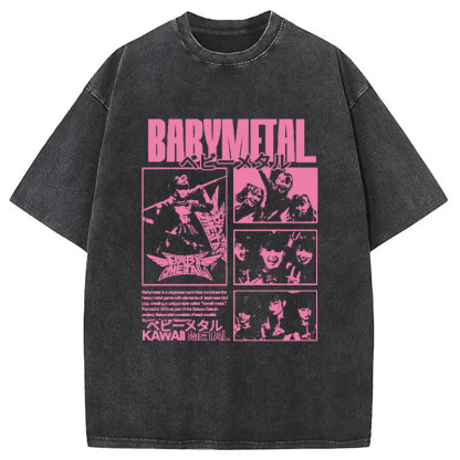 BABYMETAL Merch Washed T-Shirt