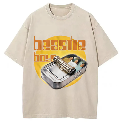 Hello Nasty Beastie Boys Hiphop Washed T-Shirt