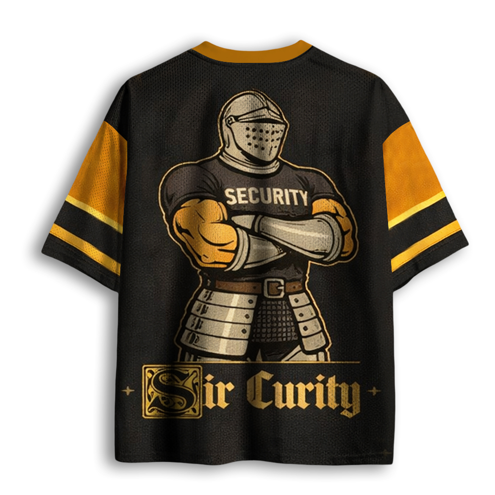 Baddiecat Funny Security Mesh Jersey