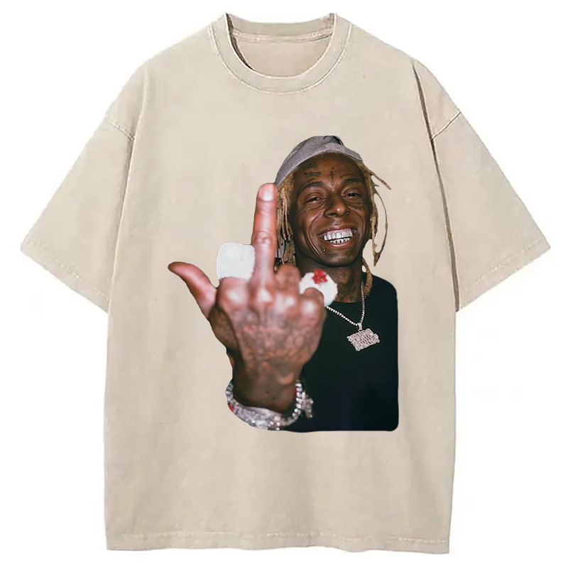 North America Tour Lil Wayne Washed T-Shirt