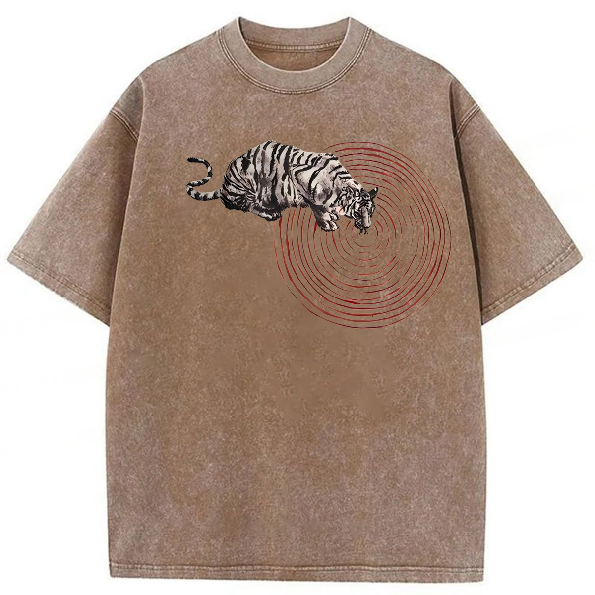 Tokyoviva Funny Tiger Washed T-shirt