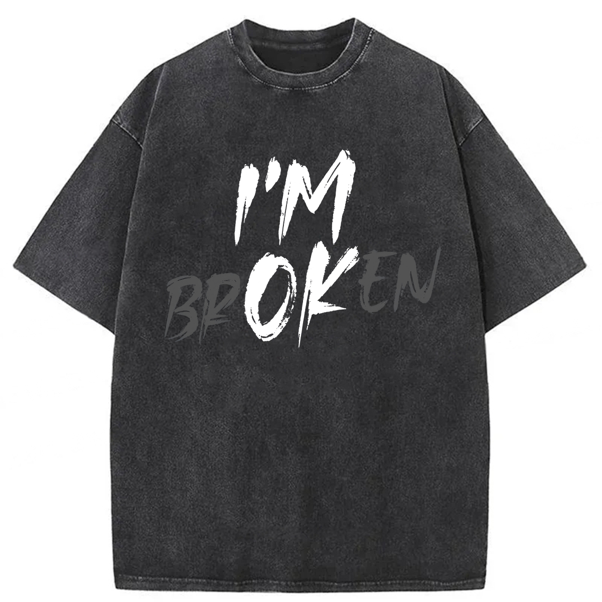 Tokyoviva I'm Broken Washed T-shirt