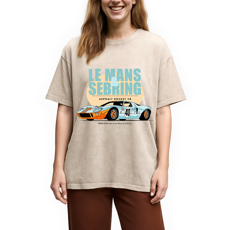 Won At Le Mans & Sebring Washed T-Shirt
