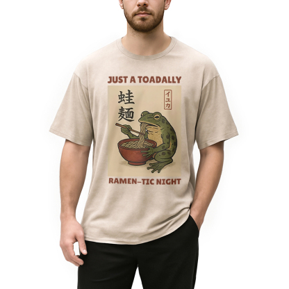 Toadally Fun Ramen Washed T-Shirt