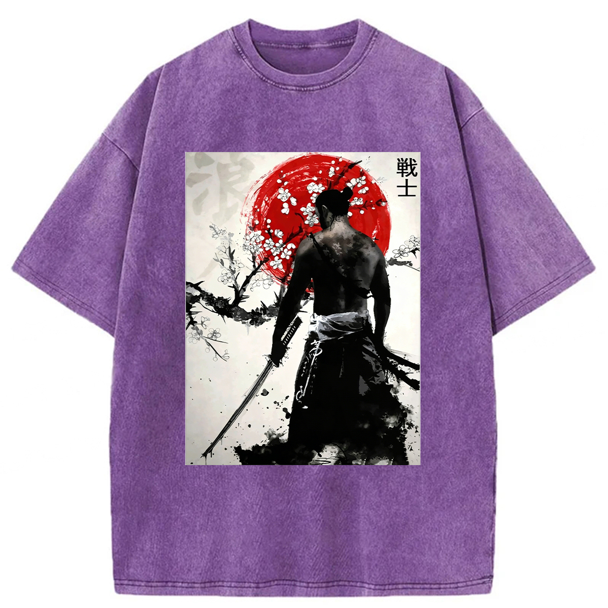 Tokyoviva The Way Of The Samurai Washed T-shirt