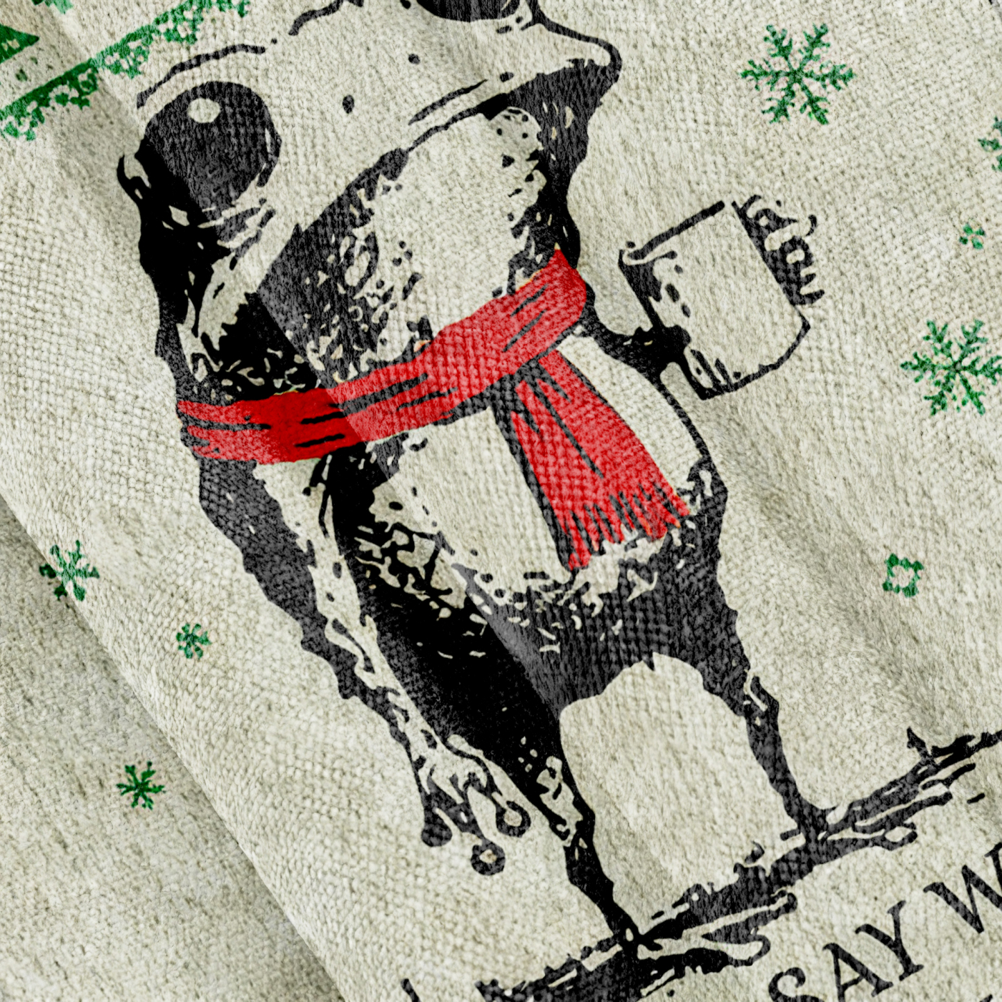 I Have To Say Weird Stuff Or I'll Die Frog Christmas Ugly Sweatshirt