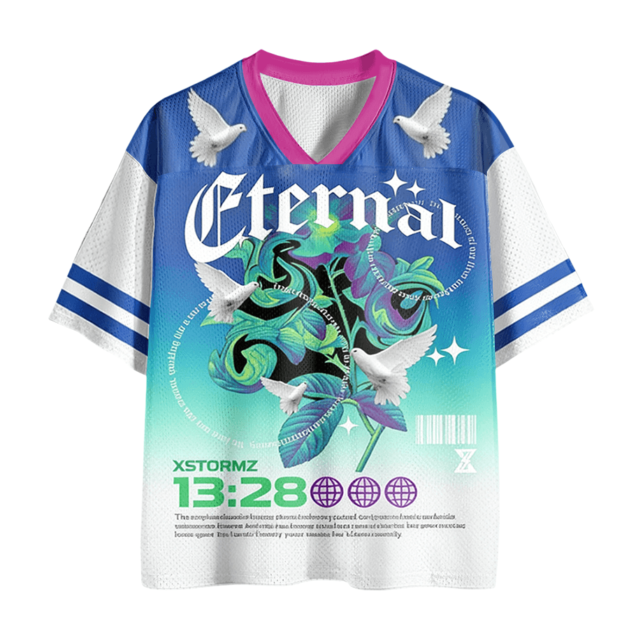 Baddiecat Fternal Christian Faith Mesh Jersey