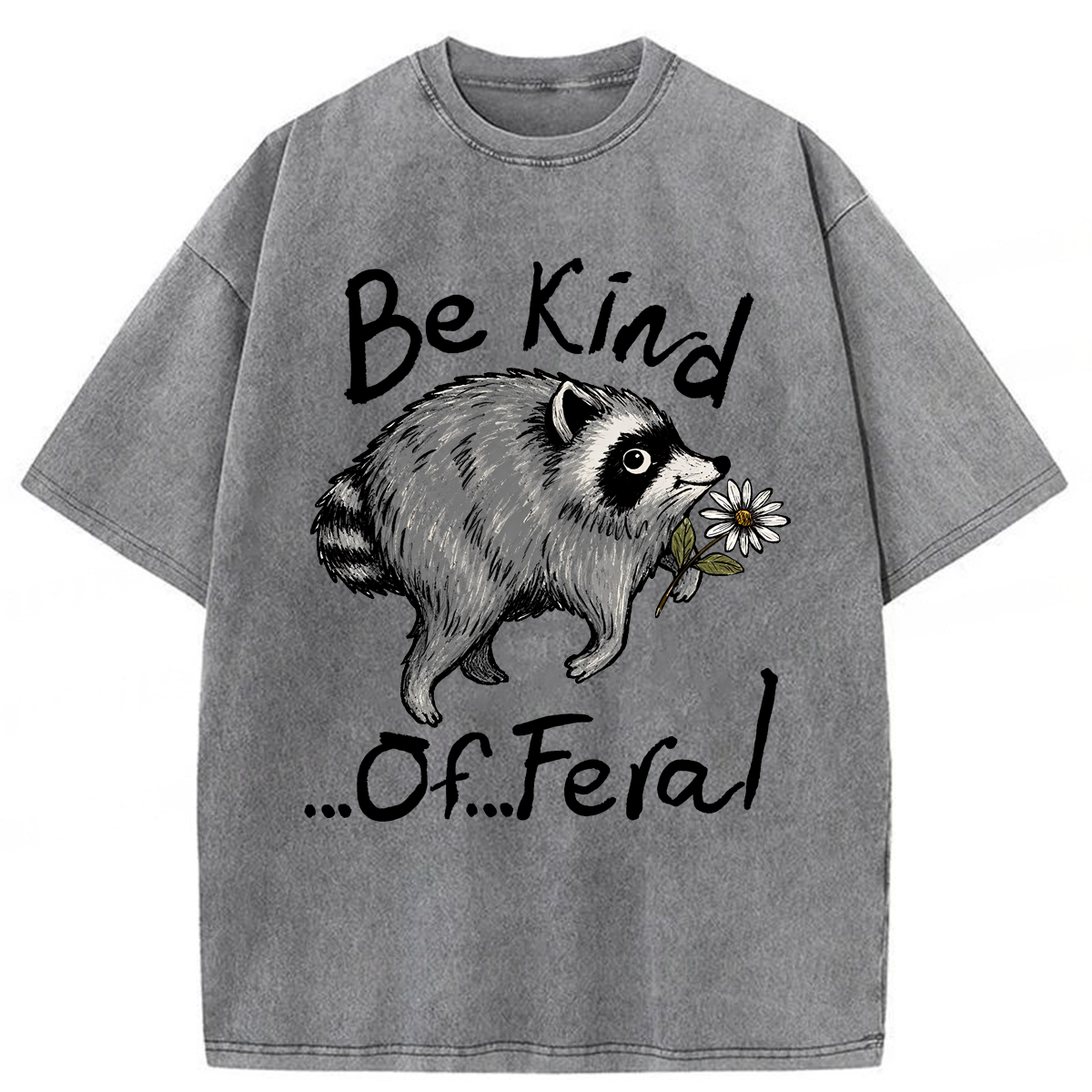 Tokyoviva Be Kind Of Feral Washed T-shirt