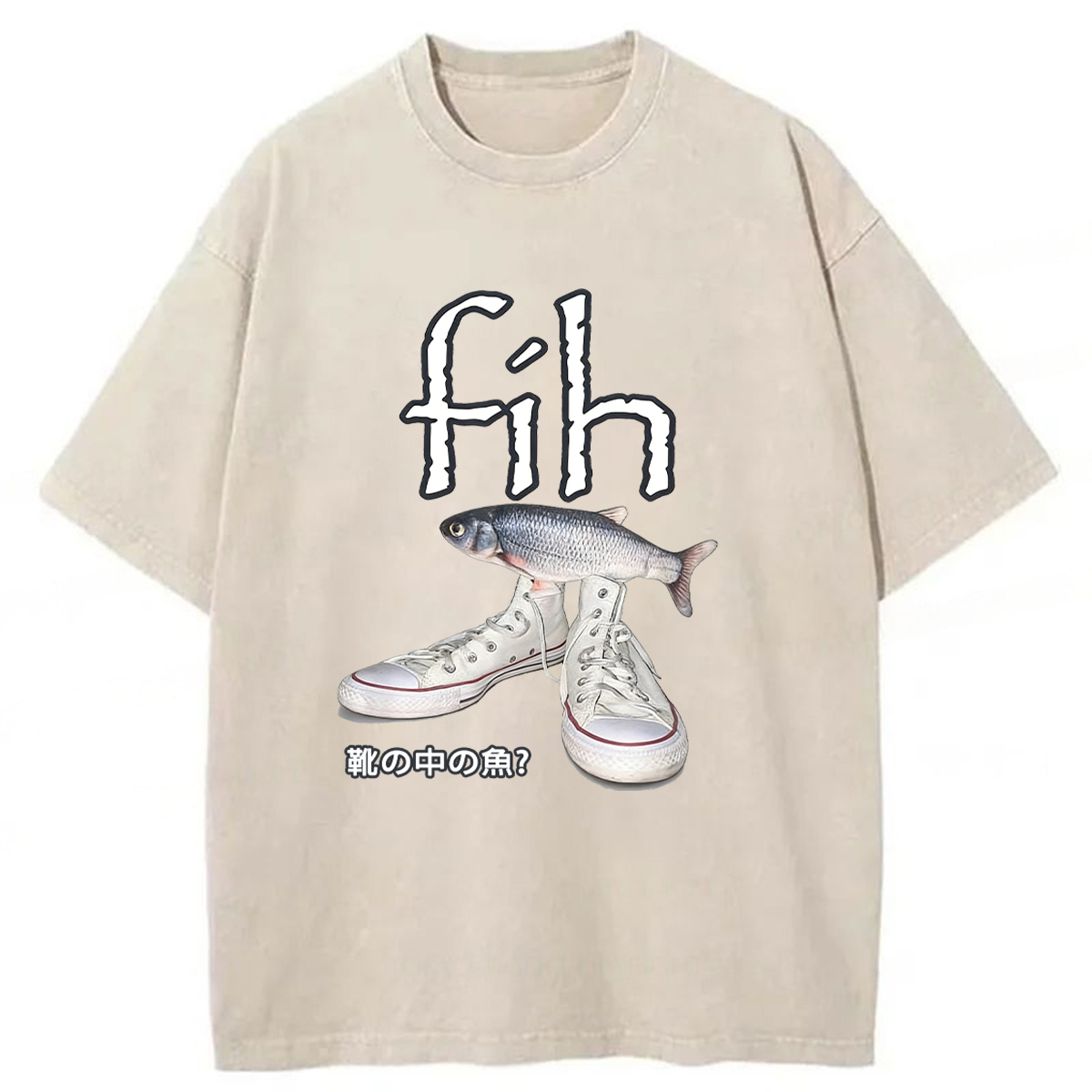 Tokyoviva Fih Washed T-shirt