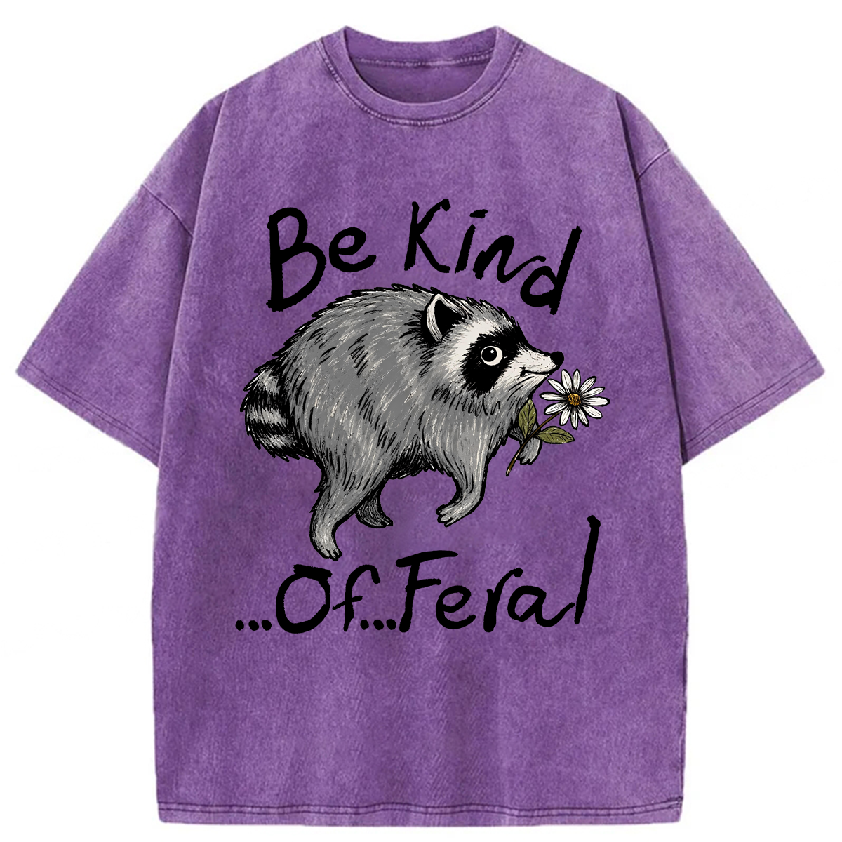 Tokyoviva Be Kind Of Feral Washed T-shirt