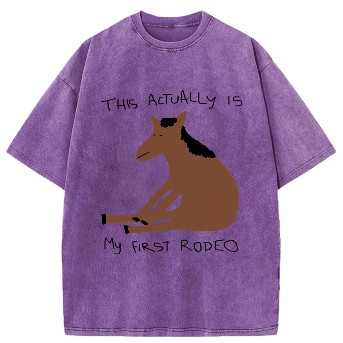 Tokyoviva This Actually Is My First Rodeo Washed T-shirt