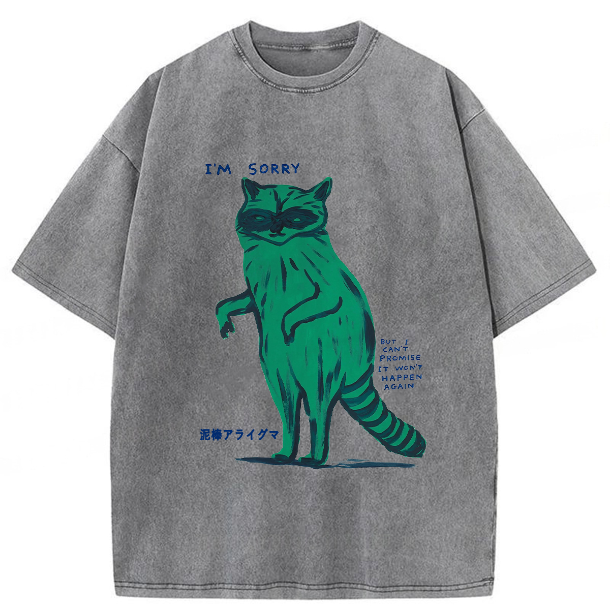 Tokyoviva Thief Raccoon Washed T-shirt