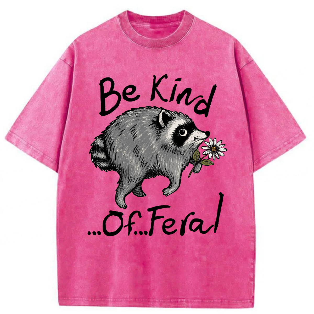 Tokyoviva Be Kind Of Feral Washed T-shirt