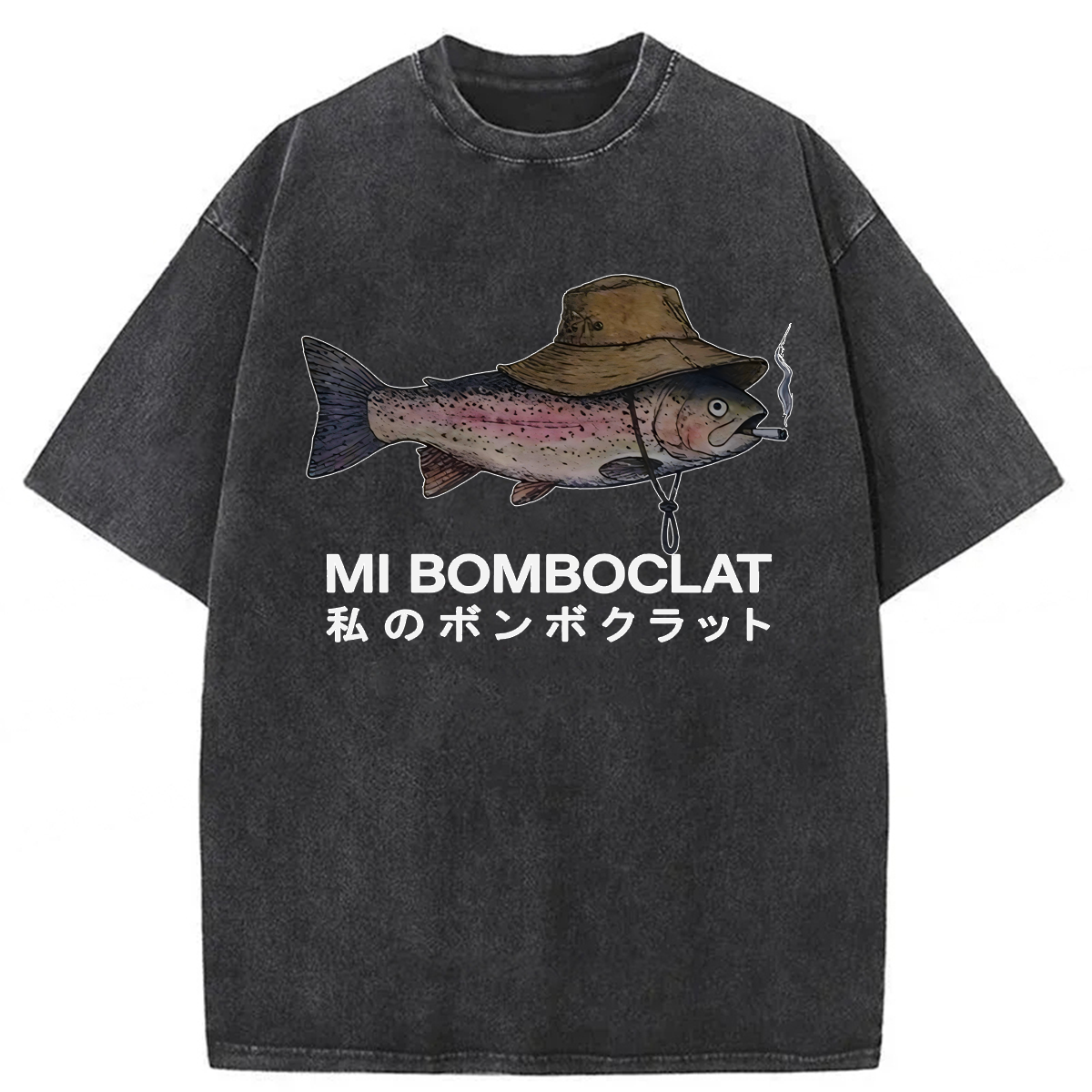 Tokyoviva Mi Bomboclat Washed T-shirt