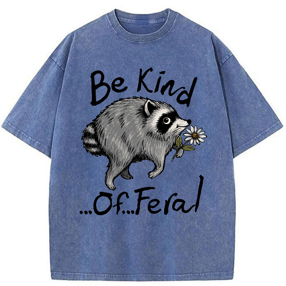 Tokyoviva Be Kind Of Feral Washed T-shirt