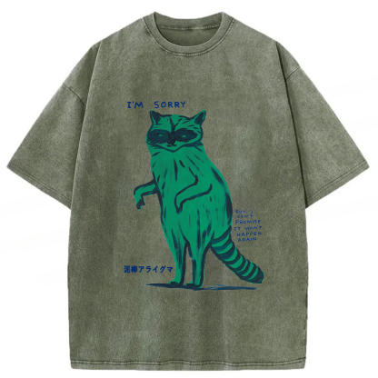 Tokyoviva Thief Raccoon Washed T-shirt