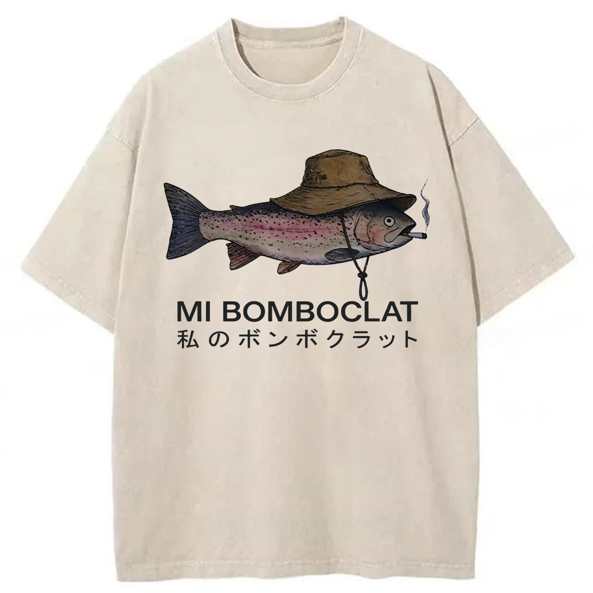 Tokyoviva Mi Bomboclat Washed T-shirt
