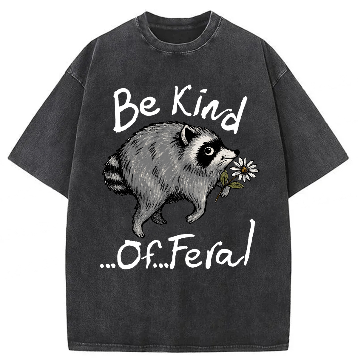 Tokyoviva Be Kind Of Feral Washed T-shirt