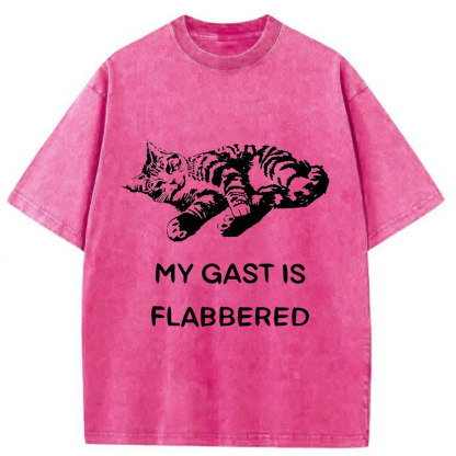 Tokyoviva Well-fed Cat Washed T-shirt