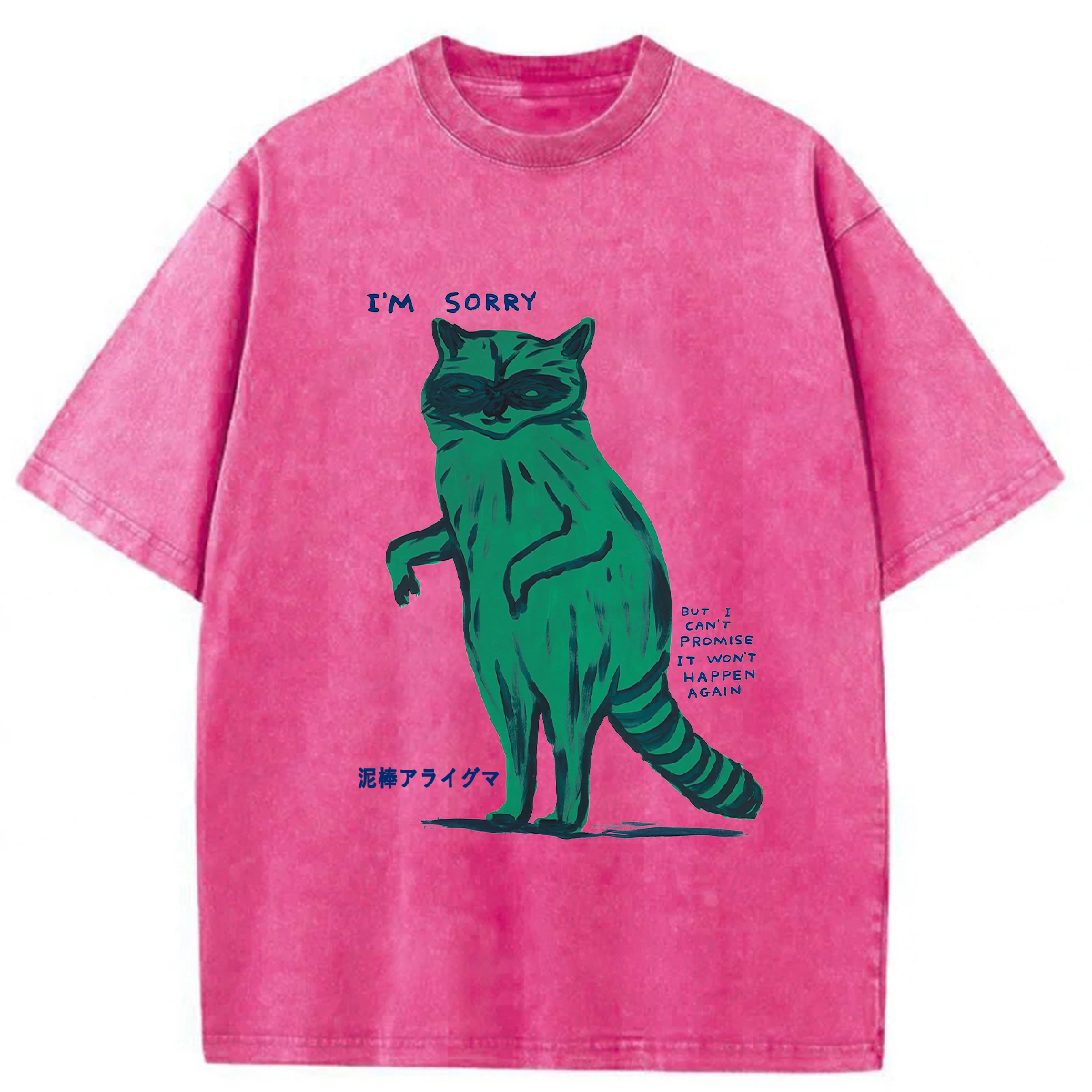 Tokyoviva Thief Raccoon Washed T-shirt