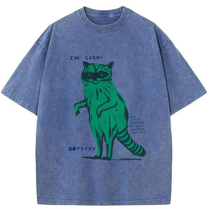 Tokyoviva Thief Raccoon Washed T-shirt