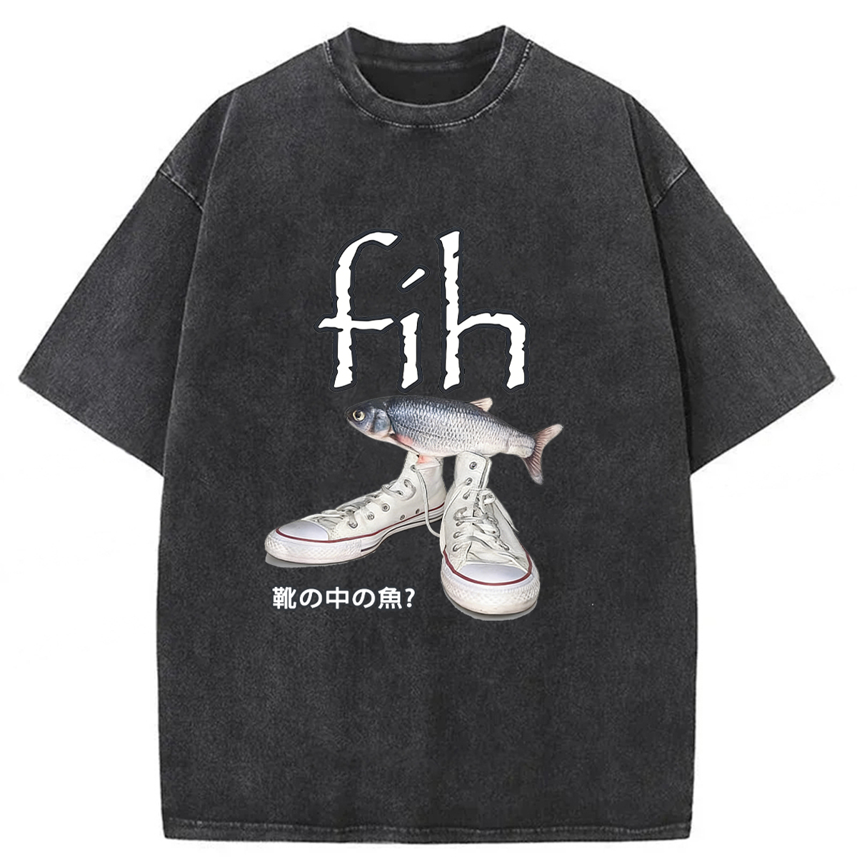 Tokyoviva Fih Washed T-shirt