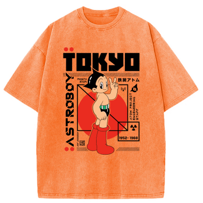 Astro Boy Japanese Washed T-Shirt