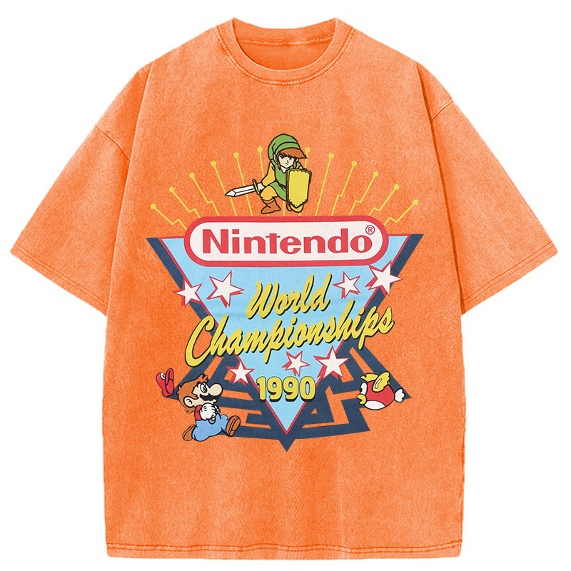 90s Nintendo World Championship Washed T-Shirt