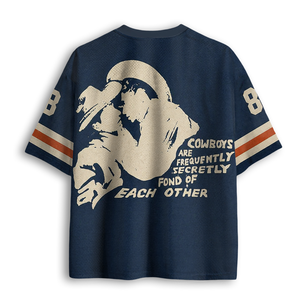 Baddiecat Cowboys Are Frequently Secretly Mesh Jersey