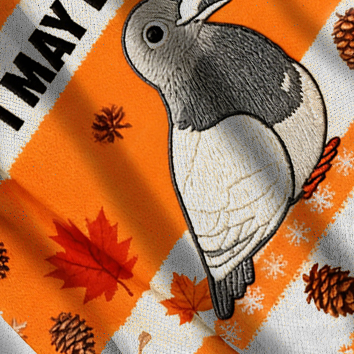 Baddiecat I MAY BE DUMB Christmas Ugly Sweatshirt