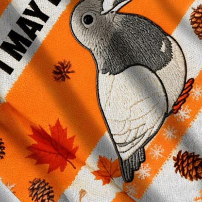 Baddiecat I MAY BE DUMB Christmas Ugly Sweatshirt