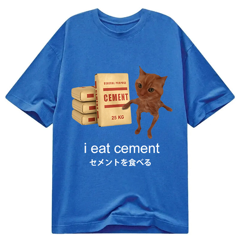 I Eat Cement Meme Classic T-Shirt