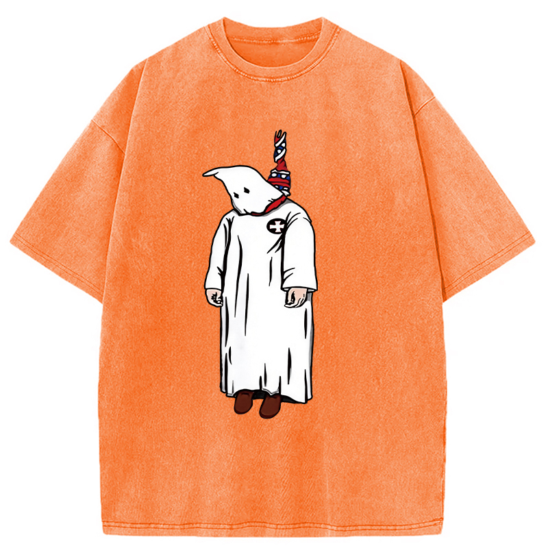Kill The Klan Funny Washed T-Shirt