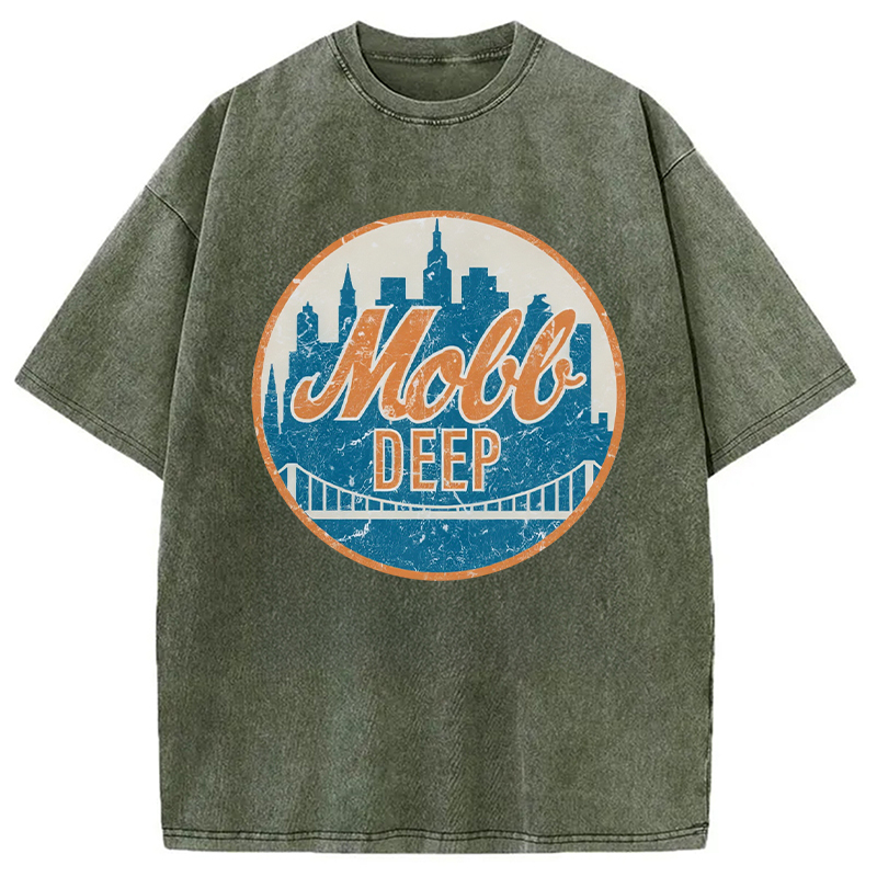 Mobb Deep Queens New York Vintage Washed T-Shirt