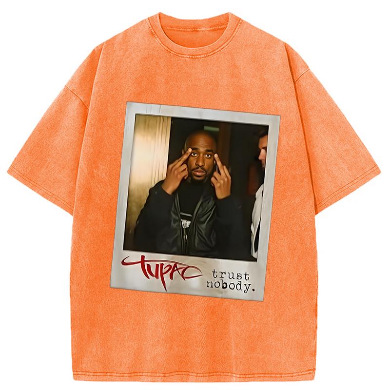 TUPAC SHAKUR Trust Nobody Washed T-Shirt