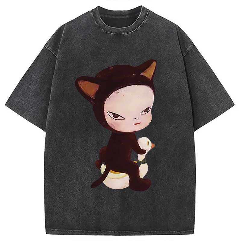 Yoshitomo Nara Washed T-Shirt